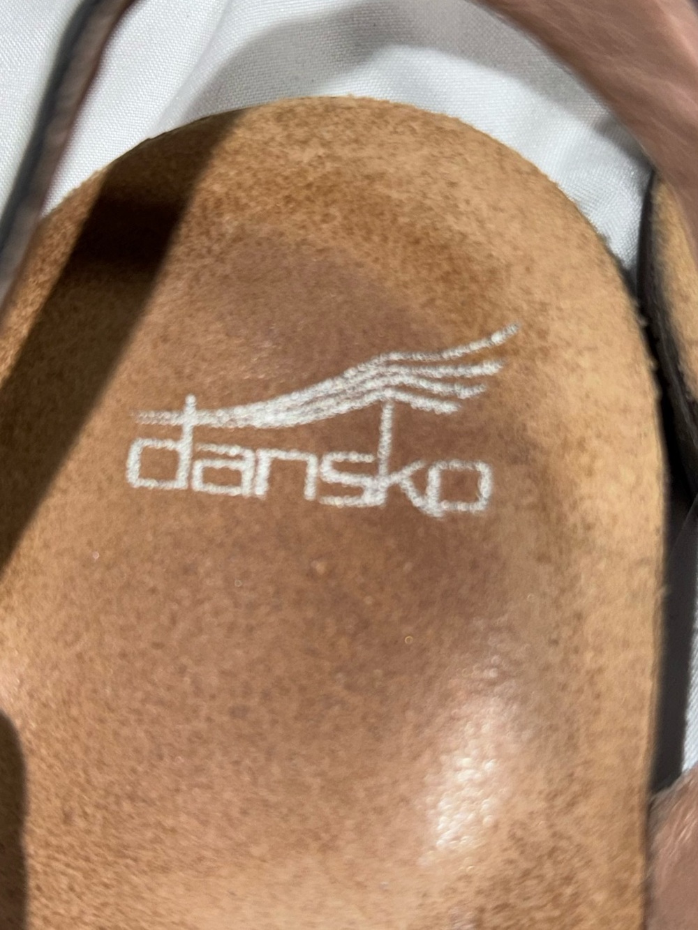 Dansko Rowan Black Slingback Flat closed toe Sandals 39 8.5-9 - Picture 7 of 15